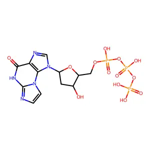 N(2),3-Etheneodeoxyguanosine-5'-triphosphate structure