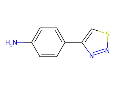 4-(1,2,3-Thiadiazol-4-yl)aniline structure
