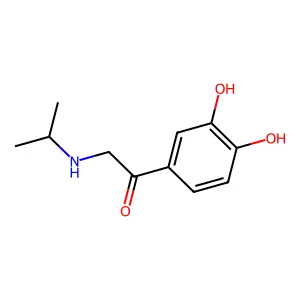 1-(3,4-Dihydroxyphenyl)-2-((1-methylethyl)amino)ethanone structure