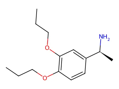 (1S)-1-(3,4-Dipropoxyphenyl)ethan-1-amine structure
