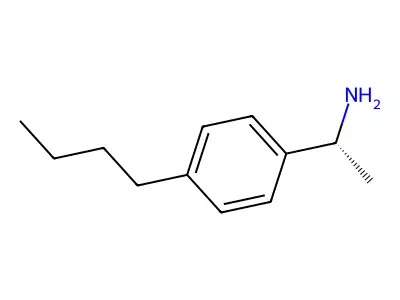 [1-(4-Butylphenyl)ethyl]amine structure