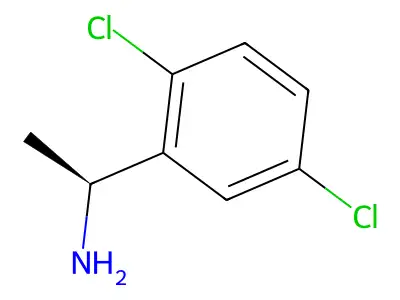 1-(2,5-Dichlorophenyl)ethanamine structure
