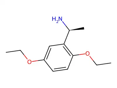 1-(2,5-Diethoxyphenyl)ethan-1-amine structure