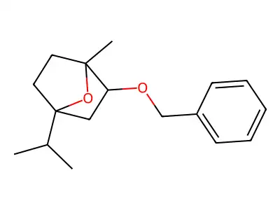 2-(Benzyloxy)-4-isopropyl-1-methyl-7-oxabicyclo[2.2.1]heptane structure