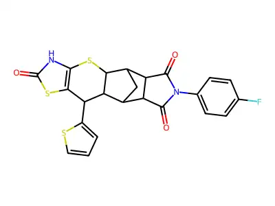 C23H17FN2O3S3 structure
