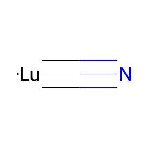 Lutetium nitride (LuN) structure