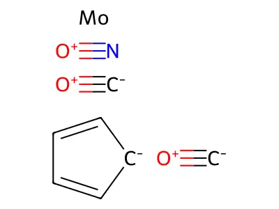 Molybdenum,4-cyclopentadien-1-yl)nitrosyl- structure