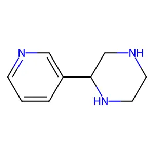 (S)-2-(Pyridin-3-yl)piperazine structure