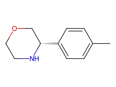 3-(4-Methylphenyl)morpholine structure