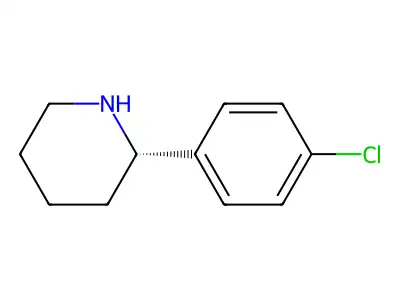 (S)-2-(4-Chlorophenyl)piperidine structure