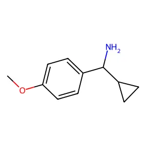 (S)-cyclopropyl(4-methoxyphenyl)methanamine structure