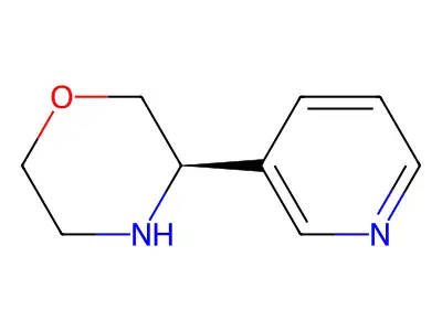 3-(Pyridin-3-yl)morpholine structure