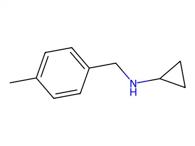 1-Cyclopropyl-1-(4-methylphenyl)methanamine structure