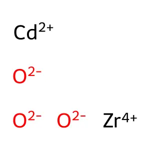 Cadmium;dihydroxy(oxo)zirconium structure