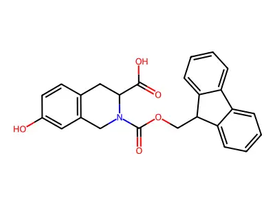 fmoc-hydroxy-tic-oh structure