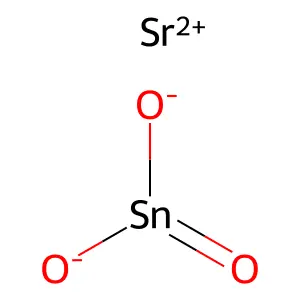 Strontium tin oxide (SrSnO3) structure