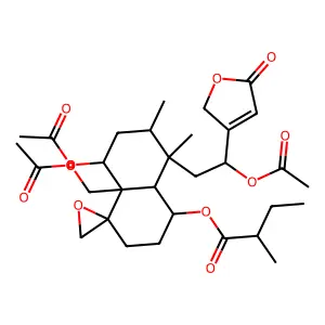 Ajugamarin B 2 structure