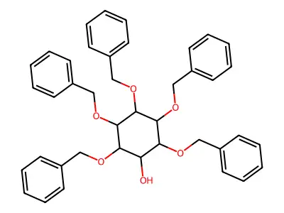 2,3,4,5,6-Pentakis(benzyloxy)cyclohexanol structure