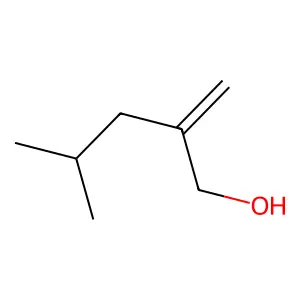 1-Pentanol, 4-methyl-2-methylene- structure
