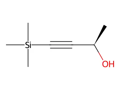 4-(Trimethylsilyl)-3-butyn-2-ol structure