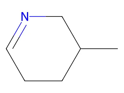 Pyridine, 2,3,4,5-tetrahydro-3-methyl- structure
