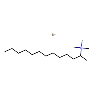1-Methyldodecyltrimethylammonium bromide structure