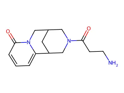 11-(3-Aminopropanoyl)-7,11-diazatricyclo[7.3.1.0,2,7]trideca-2,4-dien-6-one structure