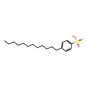 p-Dodecylbenzenesulfonic acid structure