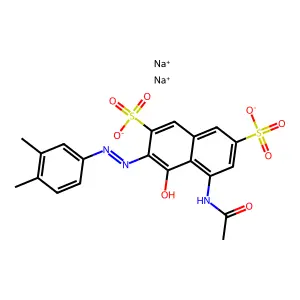 Acid Red 40 structure