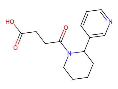 4-Oxo-4-[2-(pyridin-3-yl)piperidin-1-yl]butanoic acid structure