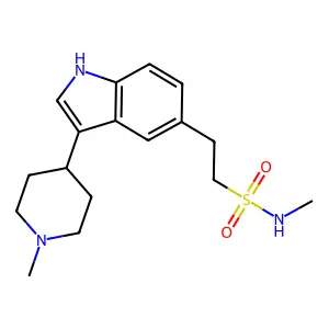 Naratriptan structure