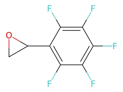 2-(2,3,4,5,6-Pentafluorophenyl)oxirane structure