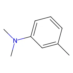 N,N-dimethyl-m-toluidine structure