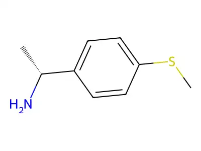 1-[4-(Methylthio)phenyl]ethanamine structure