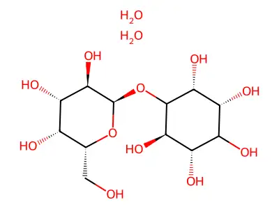 D-myo-Inositol, 1-O-alpha-D-galactopyranosyl- structure