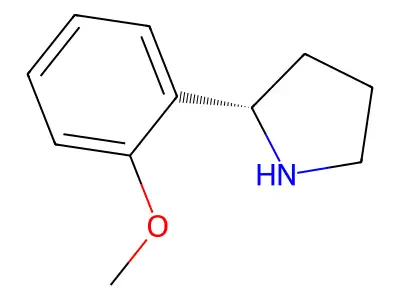 2-(2-Methoxyphenyl)pyrrolidine structure