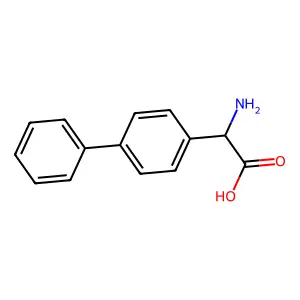 (S)-2-([1,1'-Biphenyl]-4-yl)-2-aminoacetic acid structure