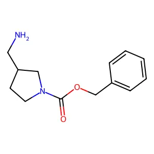 (S)-3-Aminomethyl-1-N-Cbz-pyrrolidine structure