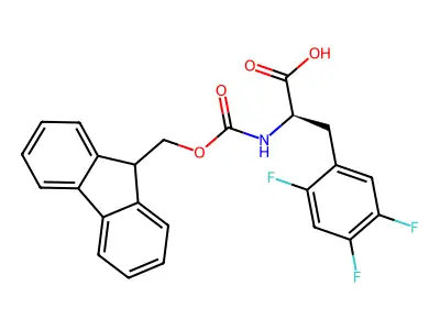 Fmoc-L-2,4,5-Trifluorophenylalanine structure