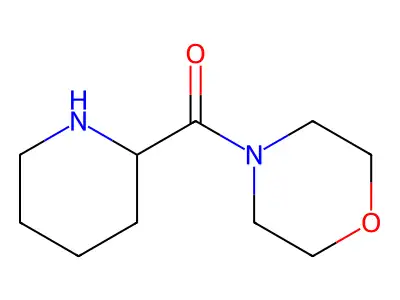 4-(Piperidin-2-ylcarbonyl)morpholine structure