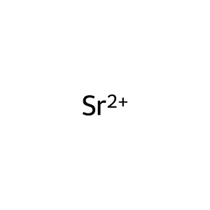 Strontium cation Sr-90 structure