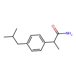 (R)-Ibuprofenamide structure