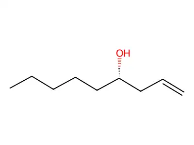 1-Nonen-4-ol structure