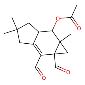 Acetylisomerulidial structure