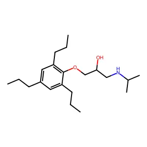 1-(4,6-Propyl)dihydroalprenolol structure