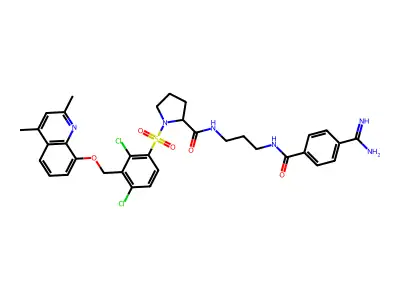 Anatibant structure