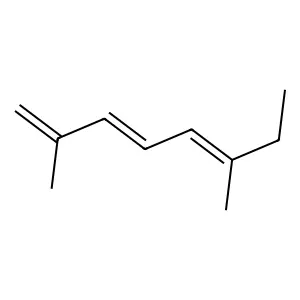 1,3,5-Octatriene, 2,6-dimethyl-, (3Z,5E)- structure
