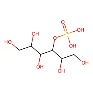 Sorbitol 3-phosphate structure