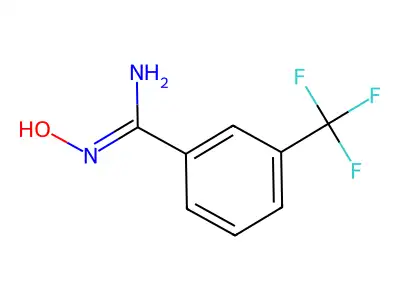 N'-hydroxy-3-(trifluoromethyl)benzamidine structure