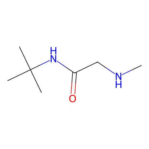 N-(tert-butyl)-2-(methylamino)acetamide structure